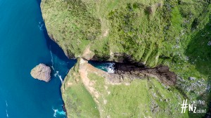 Otago Peninsula Lovers Leap Aerial