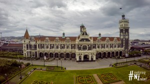 Dunedin Railway Station Aerial