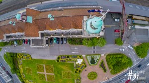 Dunedin Railway Station Aerial 2