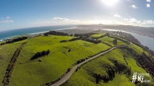 Otago Peninsula Aerial