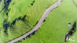 Otago Peninsula High Cliff Road Aerial