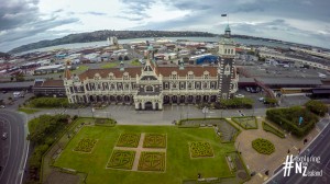 Dunedin Railway Station Aerial